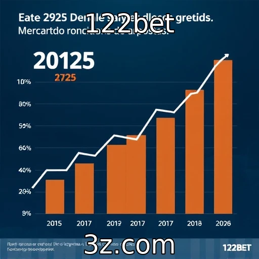Crescimento de operadores de apostas no Brasil em 2025